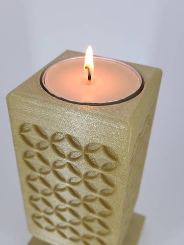 Large Tea Light Holder 3D Print 388573