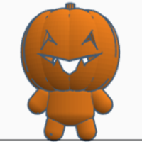 Small lil pumpkin dude by Rainer Abraxas 3D Printing 388582