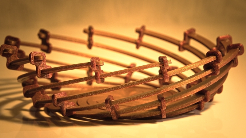 3D Printable Spiral Bowl