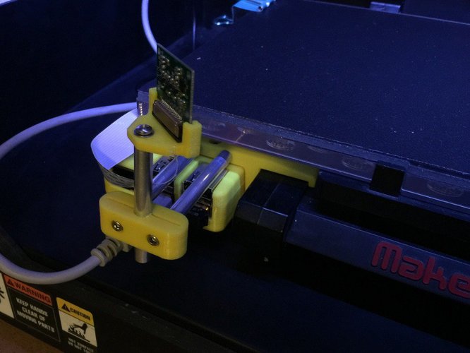 Super Hexy Raspberry Pi 2 Case & Camera for Replicator 2 3D Print 38868