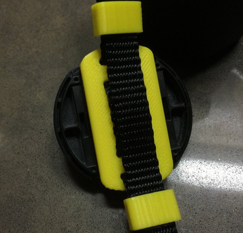 Slim Sony 40.5mm Lens Cap Strap Mount Holder