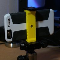 Tripod Mount for iPhone 6 Plus with Thule Atmos X3 - Thumbnail 5