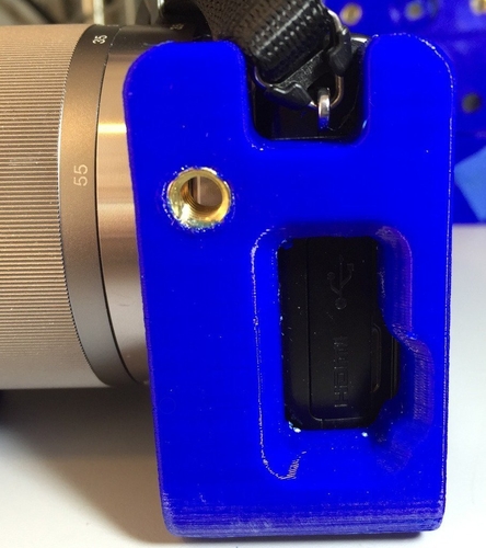 L Plate for Sony NEX-5R 3D Print 38900