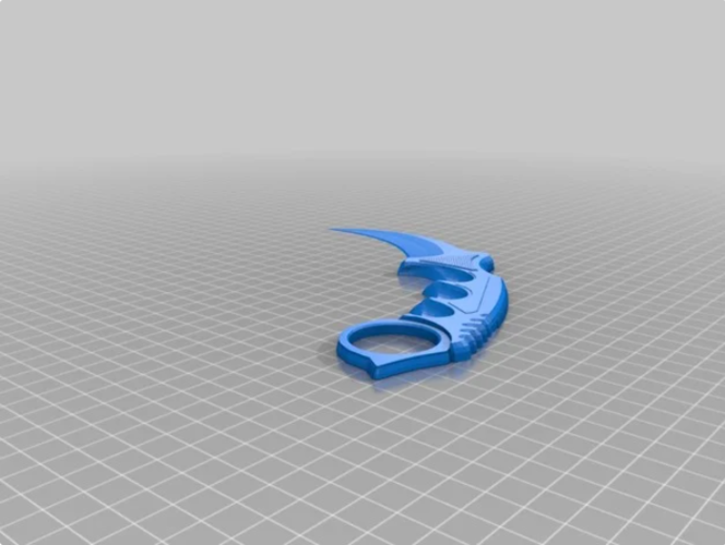 Karambit CSGO Knife 3D Print 389111