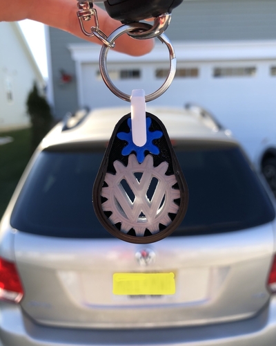 VW + BMW Keychain