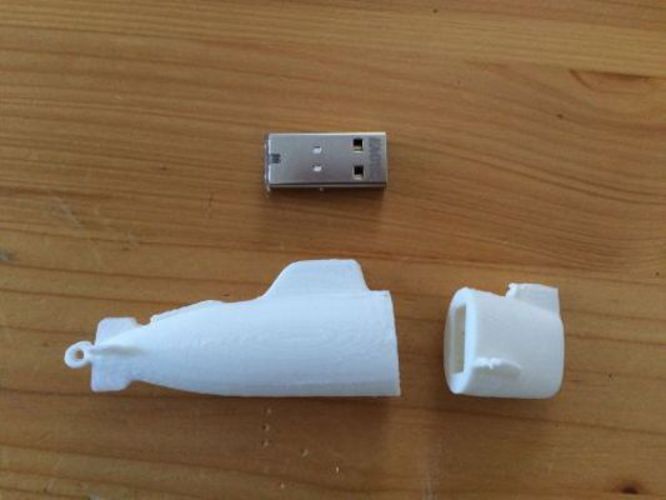 Toti Submarine USB flash drive  3D Print 38931