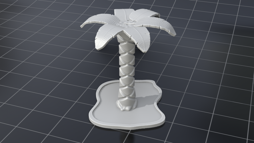 3D Printed palm tree by gydwin | Pinshape