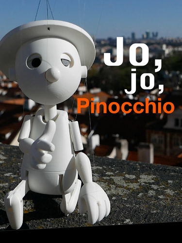 Pinocchio marionette for 3D printing – Beta 0.9.6 3D Print 389409
