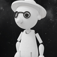 Pinocchio marionette for 3D printing – Beta 0.9.6 - Thumbnail 2