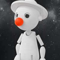 Pinocchio marionette for 3D printing – Beta 0.9.6 - Thumbnail 3