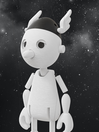 Pinocchio marionette for 3D printing – Beta 0.9.6 3D Print 389413