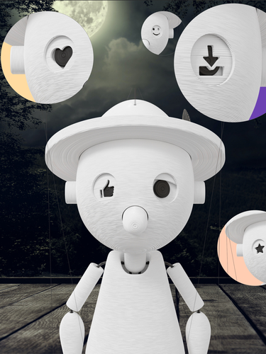 Pinocchio marionette for 3D printing – Beta 0.9.6 3D Print 389414