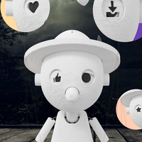 Pinocchio marionette for 3D printing – Beta 0.9.6 - Thumbnail 6