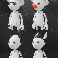 Pinocchio marionette for 3D printing – Beta 0.9.6 - Thumbnail 12