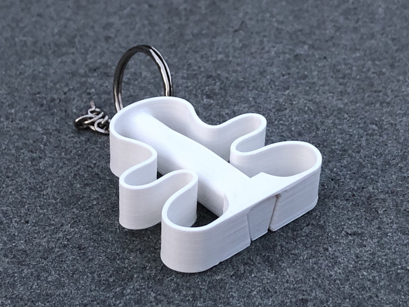 COVID "No Touch" Keychain