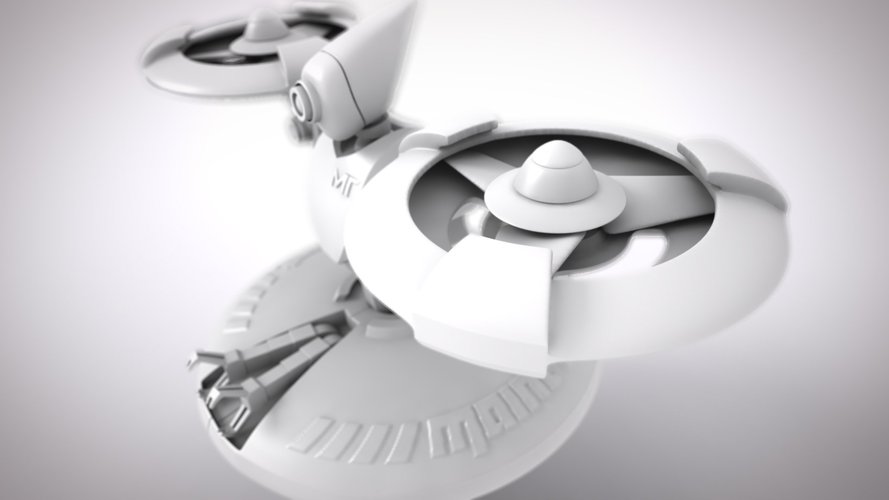 Makertron Design Contest : Maintenance Drone 3D Print 38945