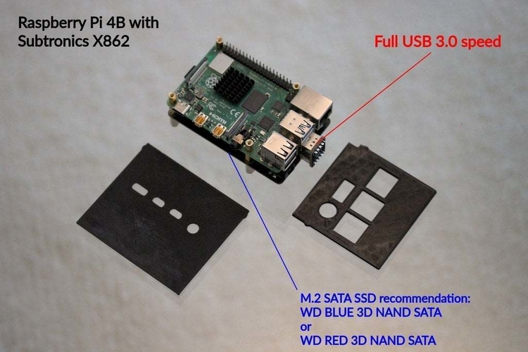Raspberry Pi UC  /  Case for Kodi Media Center 3D Print 389764