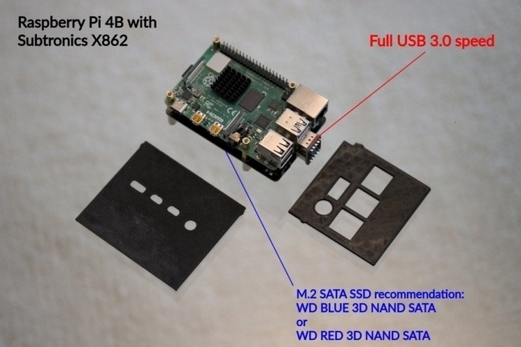 Raspberry Pi UC  /  Case for Kodi Media Center 3D Print 389772