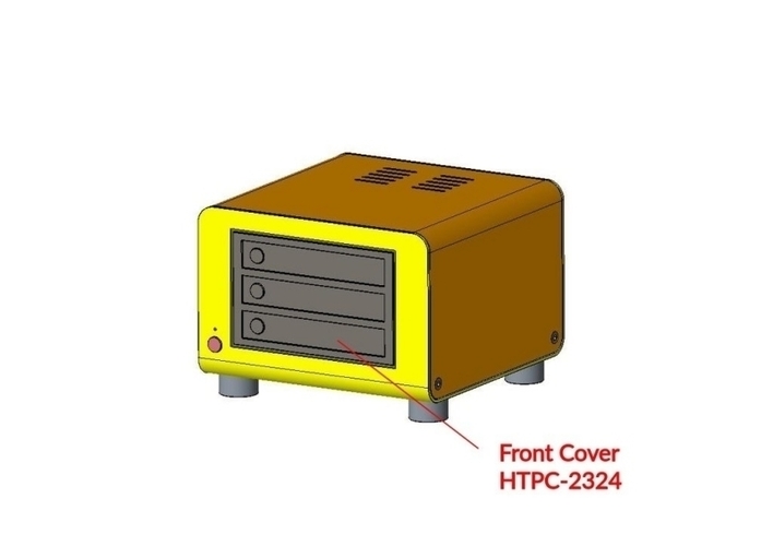 Raspberry Pi UC Front Covers 3D Print 389773