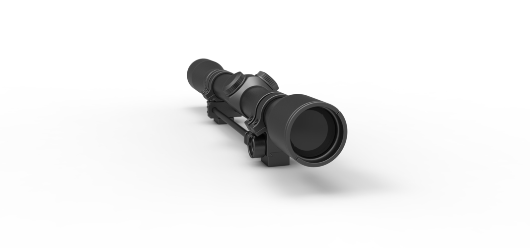 Scope for cosplay blaster 15 3D Print 389793