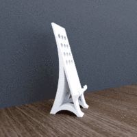 Small Phone or tablet table stand 3D Printing 389801