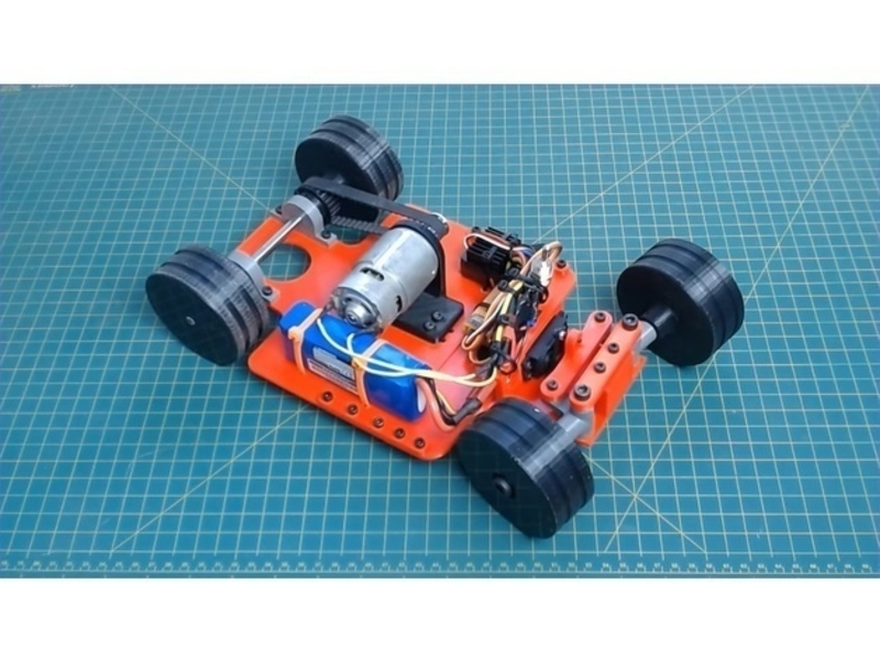 DIY 3D printed Drift car