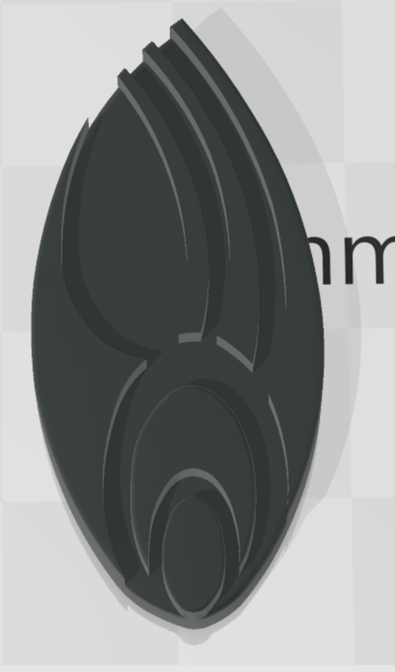 Borg Insignia with or without keyring hole