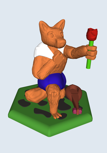 DND - Fox Bard 3D Print 390029