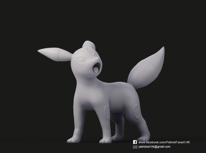 Umbreon(Pokemon) 3D Print 390059