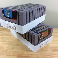 Super Nintendo Game Tray, 10 Games, SNES - Thumbnail 2