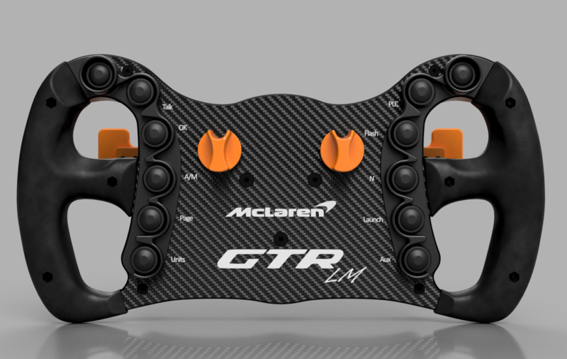 MCLAREN SENNA/720S GT3 STEERING WHEEL [DIY]