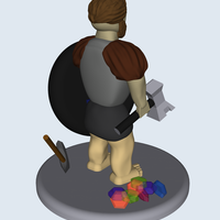 Young Dwarf Soldier - Thumbnail 4
