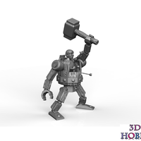 battle machine sculpture model clash of clans - Thumbnail 2