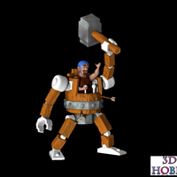 battle machine sculpture model clash of clans - Thumbnail 8