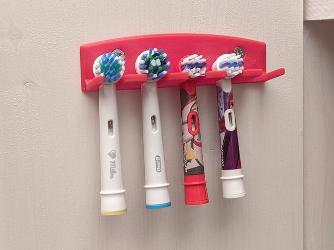 Electric toothbrush-heads holder 3D Print 390245