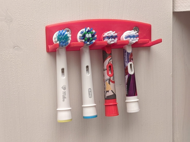 Electric toothbrush-heads holder