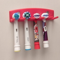 Small Electric toothbrush-heads holder 3D Printing 390245
