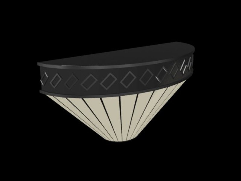 Side wall light -Art Deco