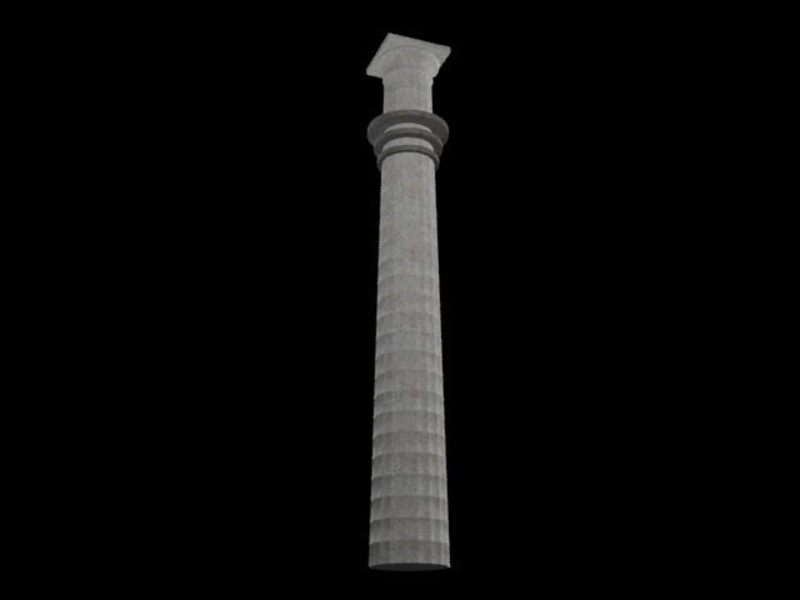 Art Deco Support Column