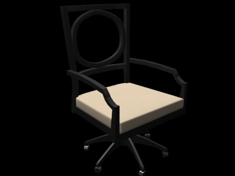 Art Deco Reception Chair