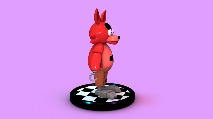 FNAF - Foxy Wammy Toy 3D Print 390317