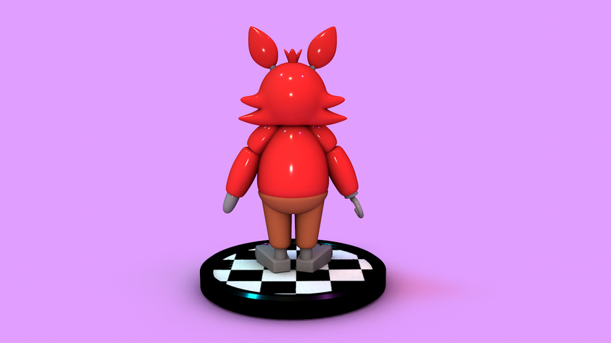 FNAF - Foxy Wammy Toy 3D Print 390318
