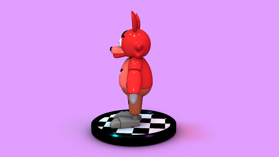FNAF - Foxy Wammy Toy 3D Print 390319