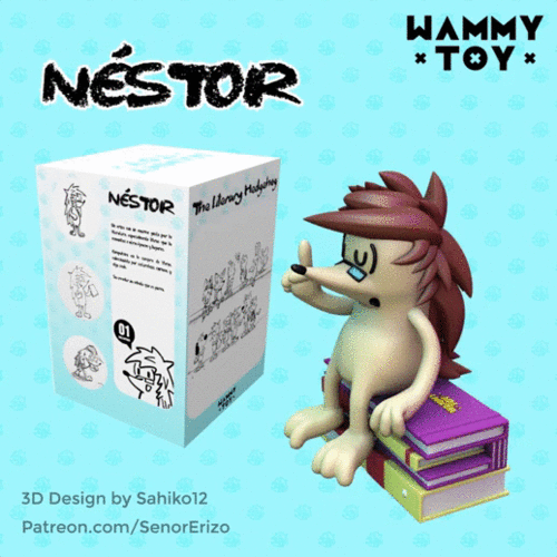 Néstor - The Literary Hedgehog Series 3D Print 390328