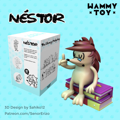Néstor - The Literary Hedgehog Series 3D Print 390329