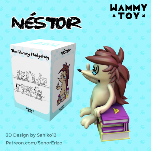 Néstor - The Literary Hedgehog Series 3D Print 390332