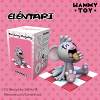 Small Eléntari - The Literary Hedgehog Series 3D Printing 390334
