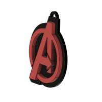 Small Avengers Keychain 3D Printing 390342