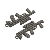 Small Groza Keychain 3D Printing 390354