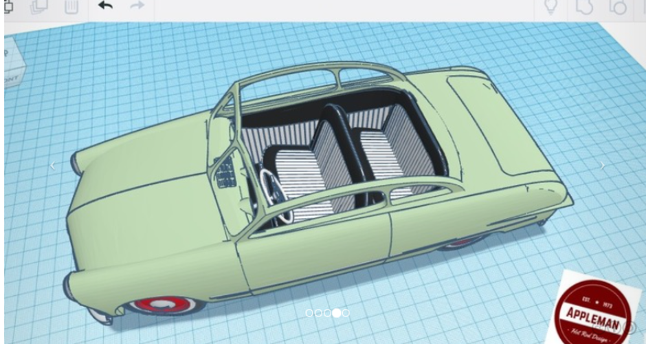 1950 Ford 3D Print 390414